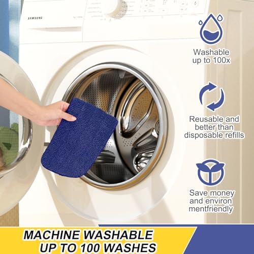 16.5 Inch Reusable Mop Pads Microfiber Spray Mop Replacement Heads - Image 5