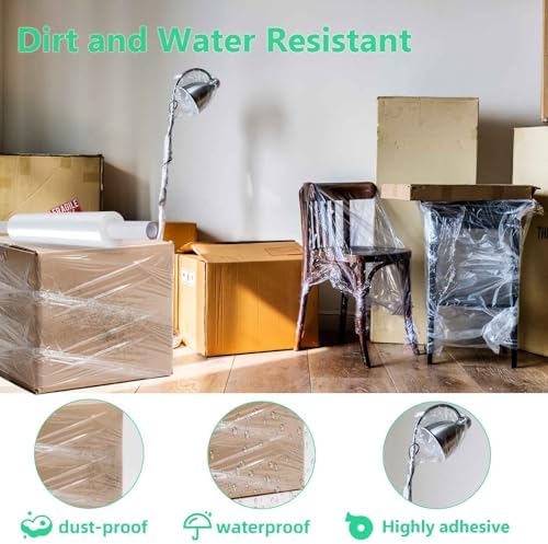 15in x 1200ft Heavy Duty Shrink Wrap Rolls, Stretch Wrap - Image 7