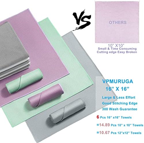 Easy Clean Fish Scale Nanoscale Cleaning Cloth, Streak Free Microfiber Glass - Image 4