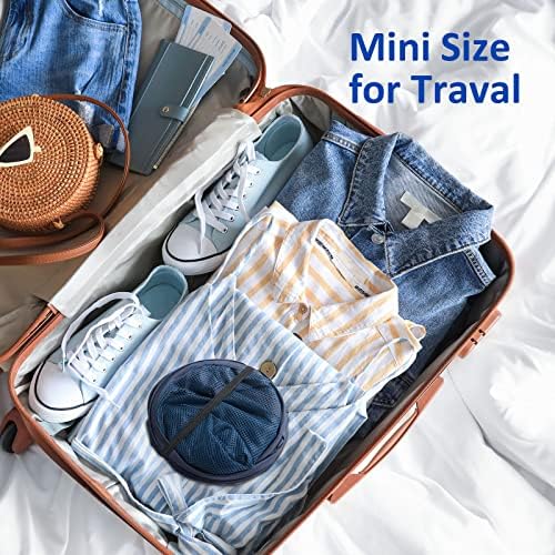 TECHMILLY Collapsible Mesh Pop Up Laundry Hamper - Image 2
