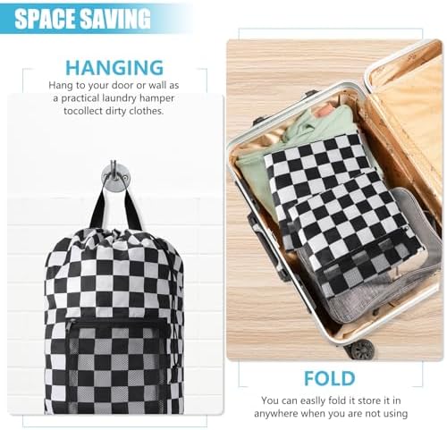 Laundry Bag Backpack, Extra Large Travel Laundry Bag - Image 6