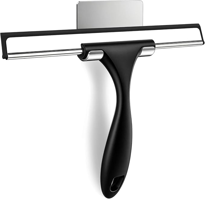 SetSail Squeegee for Shower Glass Door, 10 Inches, All-Purpose Window Squeegee by SetSail