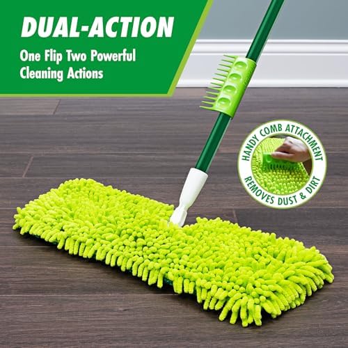 Libman 18" 2-Sided Microfiber Dust Mop, 360° Swivel - Image 3