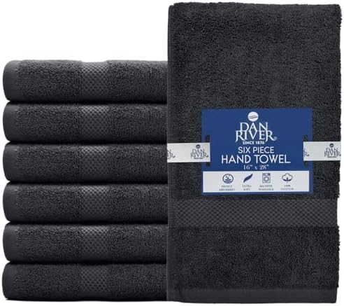 DAN RIVER 6-Pack Premium Hand Towels - Image 6