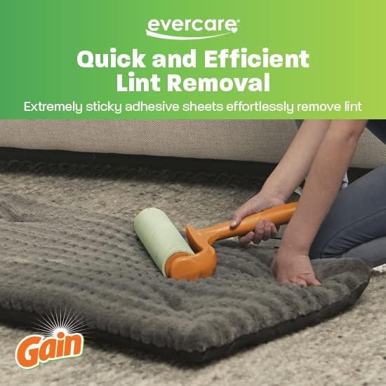 Evercare Pack of 3 Gain Scented All-Purpose Mega Lint Roller Refill Rolls - Image 6