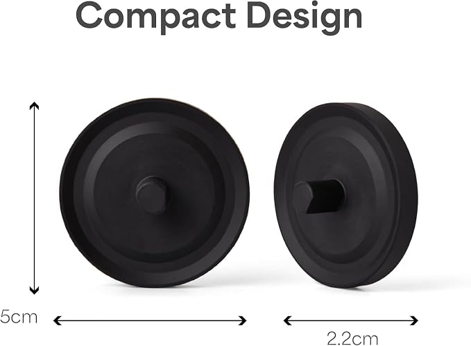 Black Oral-B Compatible 2-Pack Electric Toothbrush Holder - Image 3