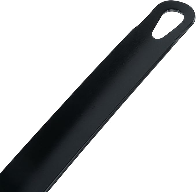 Restaurantware-Met Lux 10 Inch Fry Pan, 1 Lightweight Frying Pan - Induction-Ready, Triple-Riveted, Black Carbon Steel Cooking Skillet, Durable, For Searing, Sauteing, And Browning Food