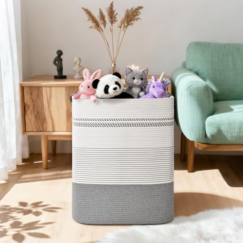 Laundry Hamper, 105L Tall Laundry Basket - Image 2