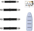 4Pcs Adjustable Crisscross Fitted Sheet Band Straps Grippers Suspenders by QoeCycth