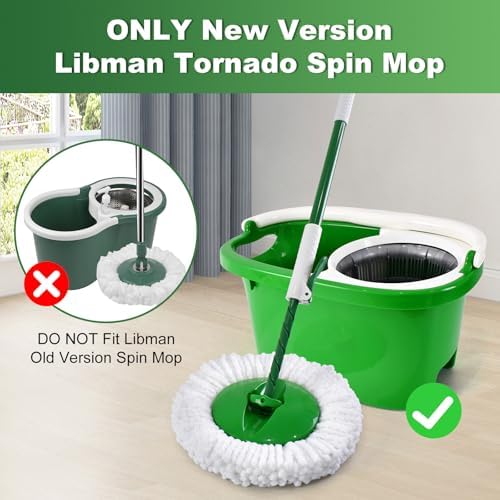 4PSC Spin Mop Head Replacement for Libman  Spin Mops System - Image 5