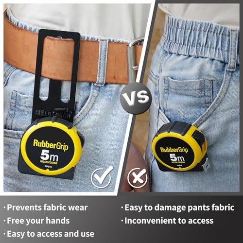 MELOTOUGH Tape Measure Holder, Drill Belt Holder - Image 5
