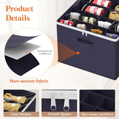 Lifewit Shoe Storage Organizer for Closet, Holder Box, 3 Pack - Image 3
