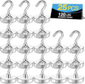 TRYMAG Magnetic Hooks for Cruise Cabins, 25 Pack by TRYMAGMagnets