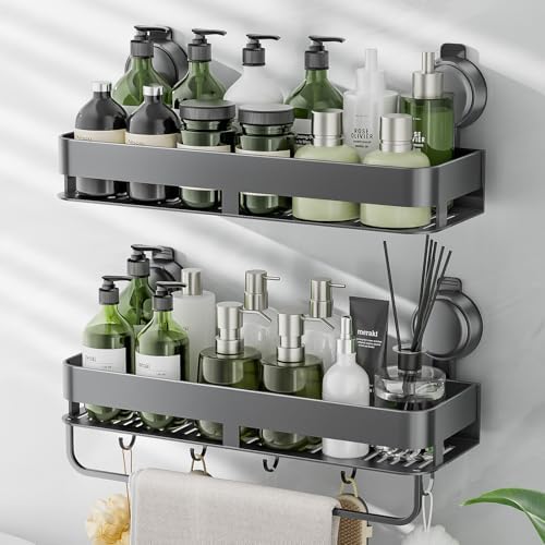 Corner Shower Caddy, Suction Cup Shower Caddy by ONXEBornforqualityNeverWasteYourMoney
