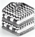 Microfiber Cleaning Cloths, 6 Pack Gray Kitchen Towels by Unknown