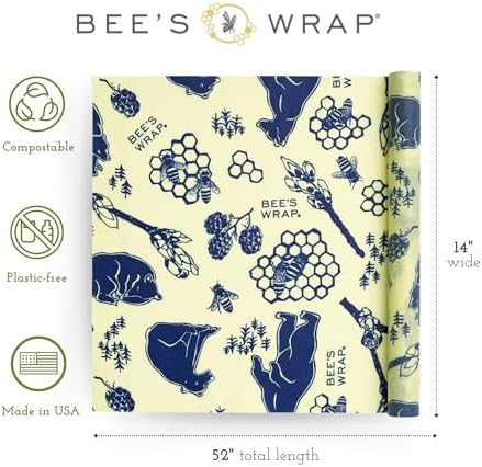 Bee's Wrap Beeswax Wrap Roll, 14 x 52 in - Image 2