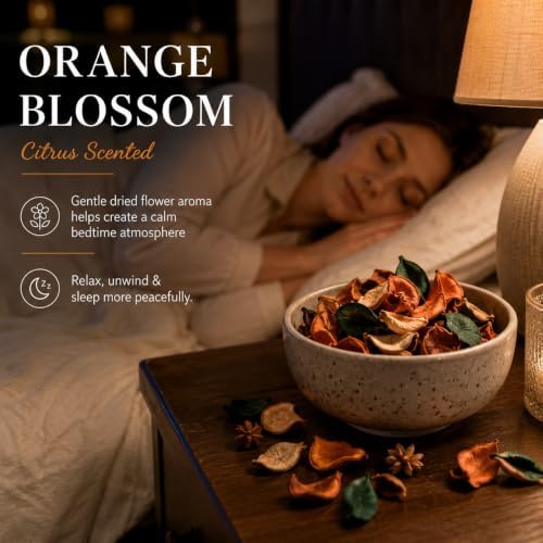 Orange Citrus Scented Potpourri Bowl Filler - Image 4