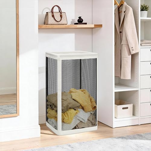 STORAGE MANIAC Mesh Laundry Hamper, 23.7 Gal. Tall Laundry Basket - Image 6