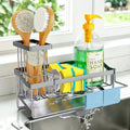 PKBD Self-Draining Sink Caddy – Holds Sponge & Dishcloth by PKBD