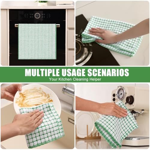 Mordimy Premium Cotton Kitchen Towels 16"x 25", 8 Pack - Image 5