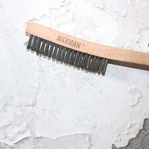 MAXMAN Wire Brush, Heavy Duty Rust Remover - Image 7