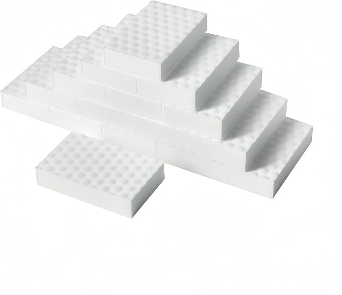 Magic Sponges Eraser, 20 Pack Melamine Sponge in Bulk, 2X Density | Extra by BAISENJIE
