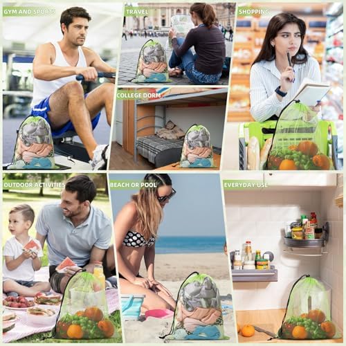 10/20/40/60/100PCS Durable Delicate Nylon Mesh Laundry Bag - Image 6