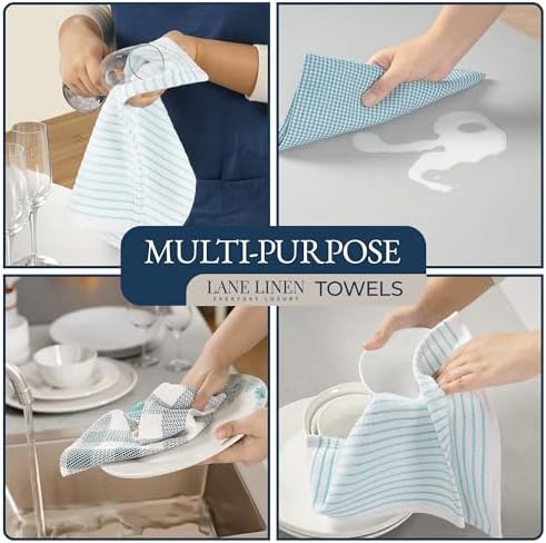 LANE LINEN Kitchen Towels and Dishcloths Sets - Image 4