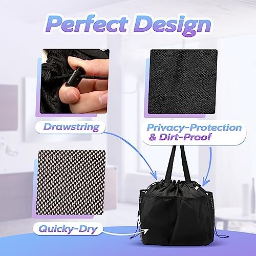 famichan Mesh Shower Caddy Portable, Dorm Room Essentials - Image 2