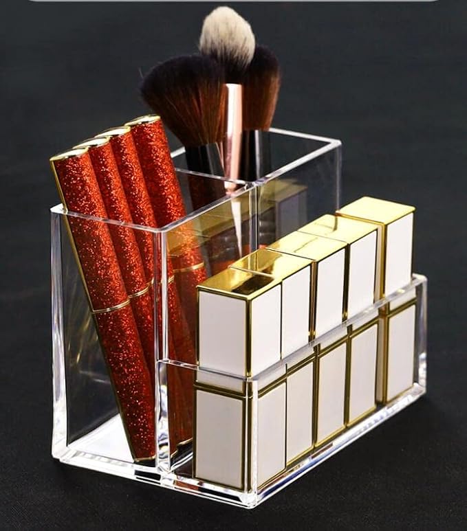 Acrylic Makeup Organizer Cosmetic Storage Makeup Display Case Makeup Brush - Image 7