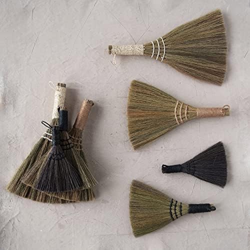 Whisk Brooms with Yarn Wrapped Handles - Image 4