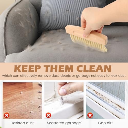 Mini Dustpan and Brush Set, Stable Dust Pans - Image 4