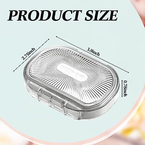 Kigley 4 Pcs Travel Swab Container - Image 2