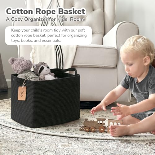 Goodpick 50L Large Woven Rope Storage Basket - Image 2