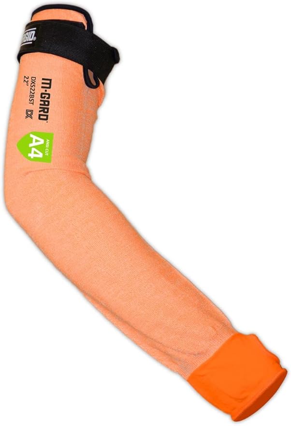 MAGID DXS18BST M-Gard DX Technology Cut-Resistant Safety Sleeve with Thumb Slot - 18" (30 Pair)
