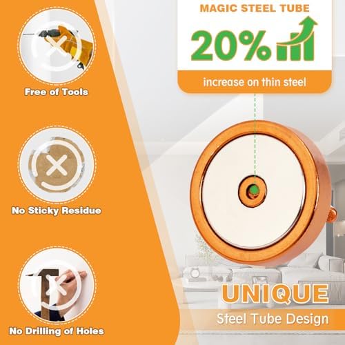 Neosmuk Magnetic Hooks Steel Tube Design - Image 3