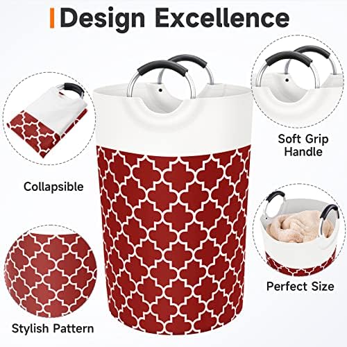 Fabspace Large Laundry Basket Laundry Hamper Bag Washing Bin Clothes Bag - Image 3