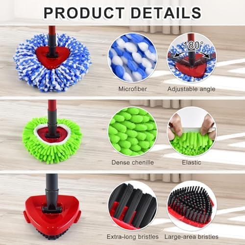 Mop Head Replacement for O Cedar, Spin Mop Replacement Head for Ocedar - Image 3