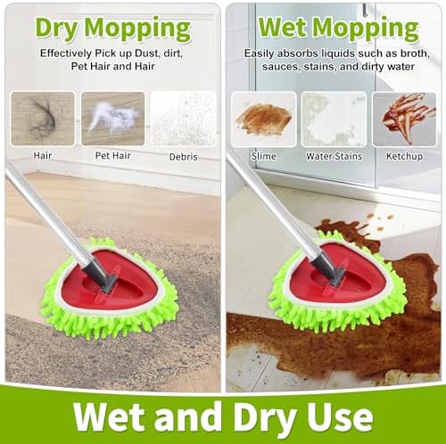 Mop Head Replacement for Ocedar EasyWring 1 Tank System, Chenille Mop Heads for - Image 4
