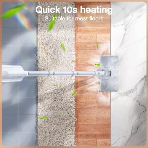 Steam Cleaner, Detachable 10-in-1 Handheld Steam Mop - Image 2