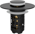 Hibbent Upgraded 3 in 1 Bathroom Sink Drain Strainer, Pop Up Stopper | by Hibbent