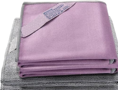 ΝοɾԝехMicrofiber Window Cleaning Cloths, Glass Cleaning Cloth by POURASINDO