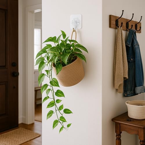 ShellKingdom Hanging Baskets, Boho Pouchs Bag Organizers - Image 2