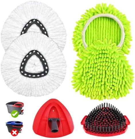 Mop Heads Replacements Compatible by Heuihm