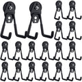 Landhoow 18 Pcs Large Magnetic Hooks Heavy Duty Garage Magnet Hooks Strong by Landhoow