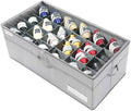 LUVHOMEE Shoe Organizer for Closet, Fits 24 Pairs, Large Shoe Box Storage by Luvhomee