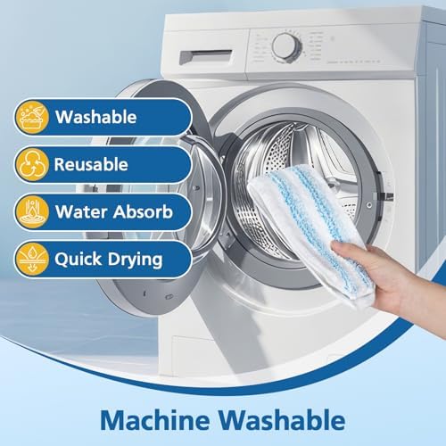10 Pack H2prO Mop Pads Compatible - Image 6