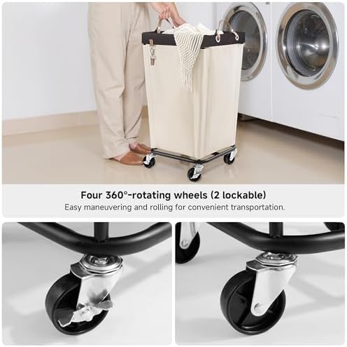 StorageWorks 110L Laundry Basket - Image 4