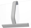 JustHang Shower Squeegee with Built-in Hook, 10-Inch Gray | Award-Winning Design by dancemoon