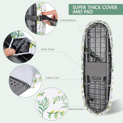 SheeChung Small Ironing Board 12"x32", Foldable Tabletop Ironing Board - Image 3